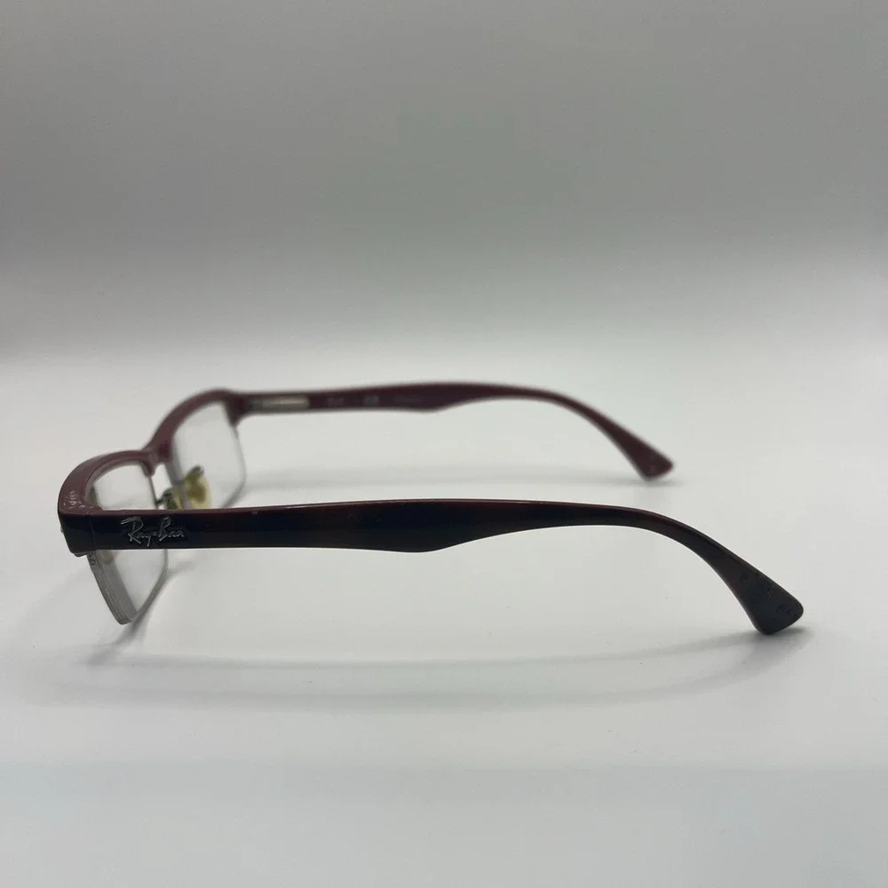 Ray Ban Eyeglasses Frames Only RB 7014 5156 52-18-140 Tortoise & Purple Half Rim